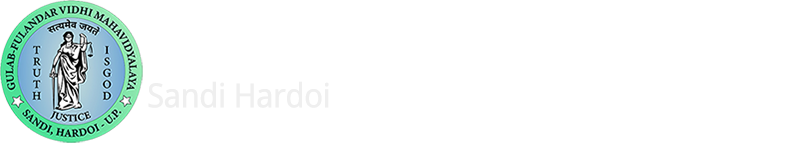Gulab Fulandar Vidhi Mahavidyalaya Sandi Hardoi Logo